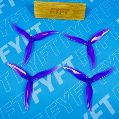 Gemfan Hurricane 51477 3 listé (4ks) vrtule na FPV drona Barva: Fialová 38022_FIA