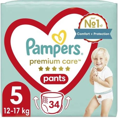 Pampers Пелени Pampers Premium Care 12-17kg Junior 5 (34 бр. ) (81670016)