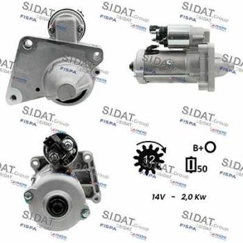 Štartér SIDAT S12VA0961A2