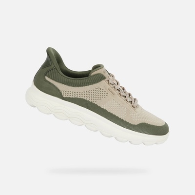 Geox u spherica plus Khaki béžová Biela