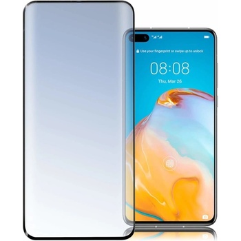 4smarts Протектор от закалено стъкло /Tempered Glass/, 4smarts, за Huawei P40, черен-прозрачен (4S493450)