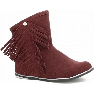 Bartek boty pre dievčatá bordové