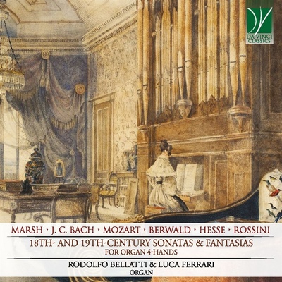 18TH AND 19TH CENTURY SONATAS & FANTASIAS, FOR ORGAN 4 HANDS. BELLATTI, RODOLFO, FERRARI, LUCA CD