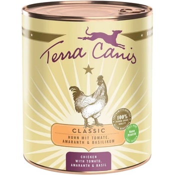 Terra Canis Пиле с домати, амарант и босилек 800 г