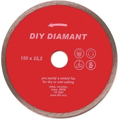 Diy Diamantový kotouč celoobvodový 115 mm 60115100