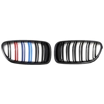 Решетки за bmw f10 / f11 (2010+) - двойни с три цвята