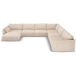 Mazzini Sofa Бежов ъглов диван (десен ъгъл) Vanda - Mazzini Sofas (MAZ_UR_142_F1_VANDA2)
