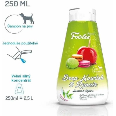 Foolee Beauty Šampon pro psy Foolee Beauty Deep Nourish & Repair pro hloubkovou výživu srsti 500 ml