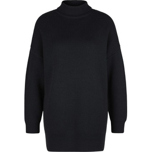Stoic Дамски вълнен пуловер Stoic Women's Heavy MerinoKnit MMXX. Rutvik Turtle Neck Merino jumper - Black (105-5554-0112)