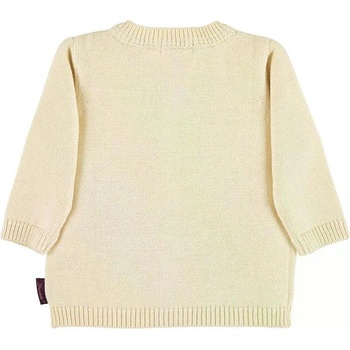 Sterntaler Детска памучна жилетка в екрю, Sterntaler