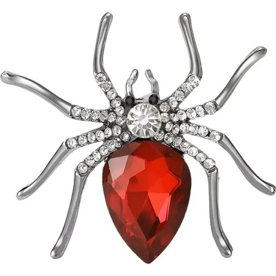 Gaira brož Pavouk 312934 Silver šedá