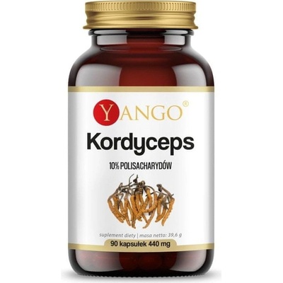 Yango Kordyceps extrakt 10 % polysacharidů 90 kapslí