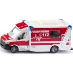 SIKU Метална играчка Siku - Линейка Mercedes-Benz Sprinter Miesen (2115)