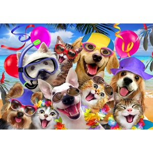 Alipson Puzzle - Puzzle Selfie Beach Party - 1 000 piese