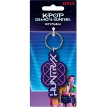 Přívěsek na klíče Pyramid International KPop Demon Hunters PVC Huntrix Logo
