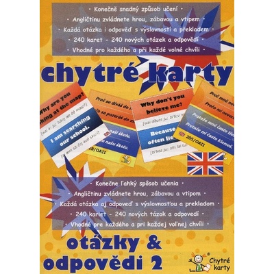 Chytré karty Angličtina otázky a odpovědi 2