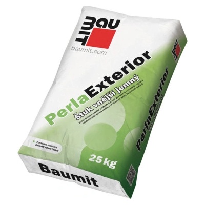 Štuk vnější jemný Baumit PerlaExterior 25 kg