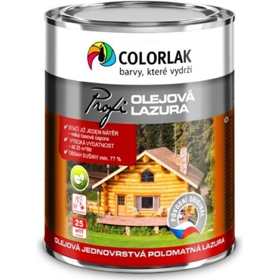 Colorlak Profi olejová lazura O 1020 0,75 l borovice