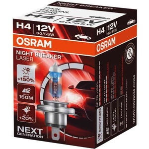 OSRAM night breaker laser next gen h4 60/55w 3900k
