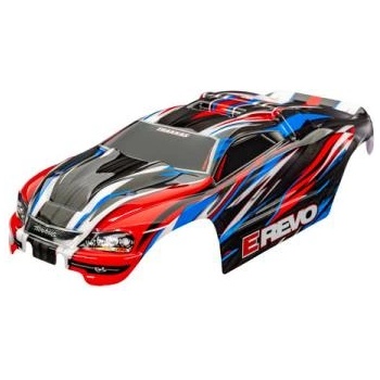 Traxxas каросерия E-Revo 1: 16 червено-синя