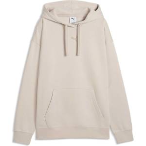 PUMA Essentials centered cat logo relaxed hoodie fl m