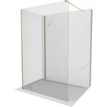 Mexen Kioto душ стена Walk-in 120 x 75 см, прозрачна, златиста - 800-120-212-50-00-075 (800-120-212-50-00-075)