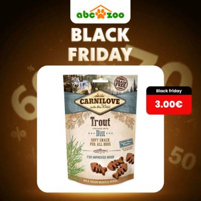 Carnilove Dog Semi Moist Snack Trout enriched with Dill 200 g