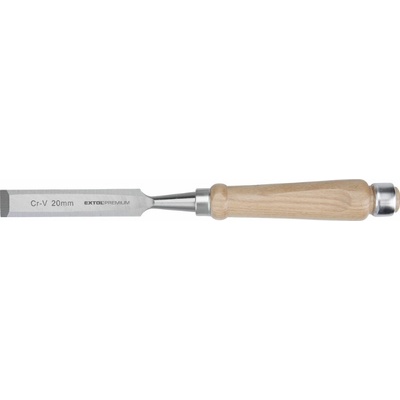 EXTOL PREMIUM EXTOL Dláto s bukovou rukojetí, 20mm, délka 280mm, CrV 8812320