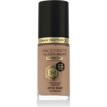 Max Factor Facefinity All Day Flawless make-up 3v1 SPF20 30 Porcelain 30 ml
