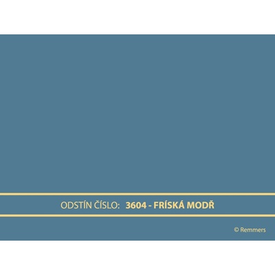 Remmers Deckfarbe 2,5 l fríská modrá