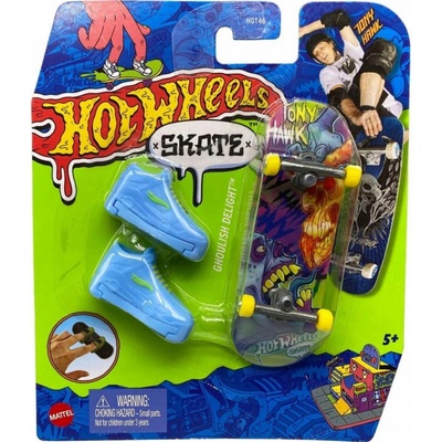 Hot Wheels Skate Ghoulish Delight Tony Hawk Fingerboard Set