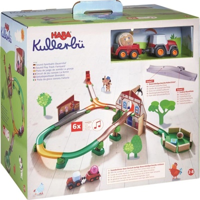 HABA Guličková dráha Kullerbü vlaková farma
