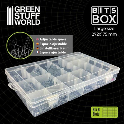 Green Stuff World Storage Bits Boxes Large box velký s variabilními úložnými prostory
