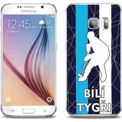 Pouzdro mmCase Gelové Samsung Galaxy S6 Edge - bílí tygři – Zbozi.Blesk.cz