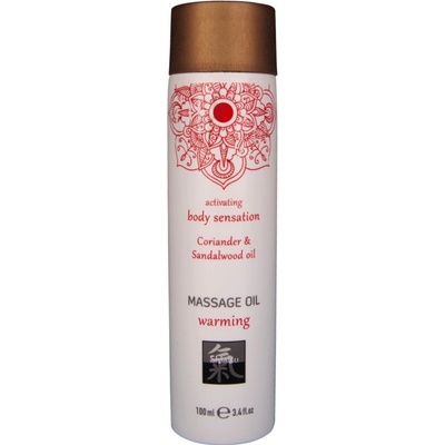 HOT Shiatsu Warming masážní olej 100 ml