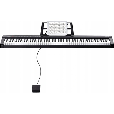 VEVOR Digitální piano 88 kláves 1000 zvuků Ideální pro začátečníky