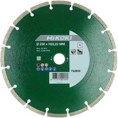 Hikoki Diamantový řezný kotouč 230 x 22,2 mm 752805
