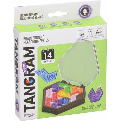 Wiky Tangram hlavolam 10 cm
