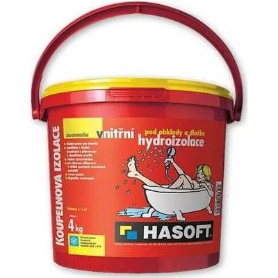 Hydroizolace tekutá koupelnová 4 kg Hasoft