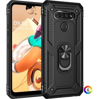 Image 1 of LG Q51/K51 Удароустойчив Ring Holder Калъф и Протектор