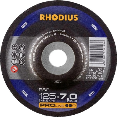 Rhodius Ohrubovací kotúč 115 x 22.23 mm 211782 10 ks