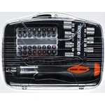 Black & Decker Комплект битове и вложки black+decker, 40 части, с тресчотка и отвертка a7062 (a7062)
