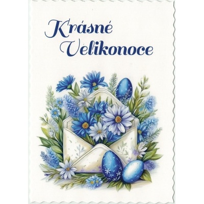 Pohlednice Veselé Velikonoce 114 – Zboží Dáma