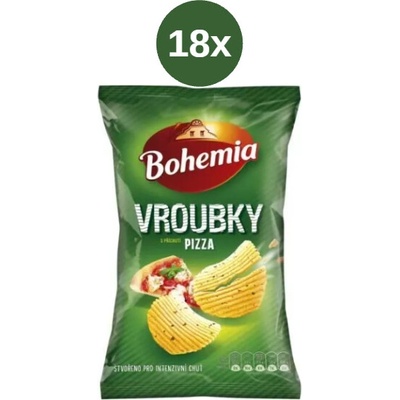 Bohemia vroubkované pizza 18x 120 g