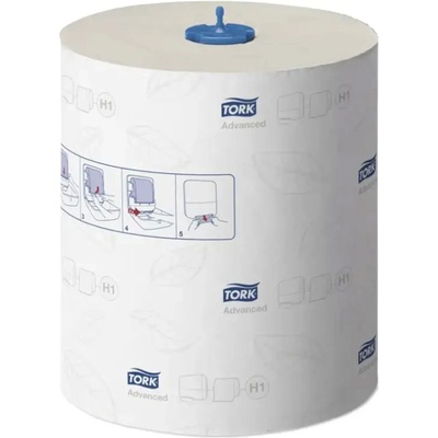 Tork Кърпи за ръце Tork Matic H1, руло, двупластови, целулозни, 150 m, 600 къса, 6 броя