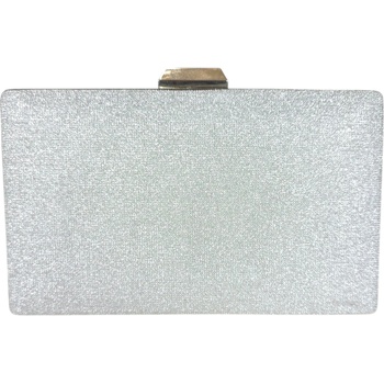 Сребърна официална чанта - Eipril