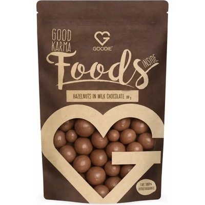 Goodie Lískové Orechy v mléčně čokoládě 80 g
