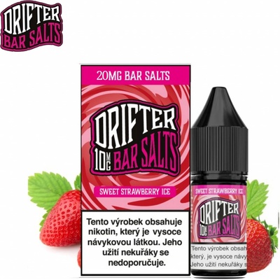 Drifter Bar Salts Sweet Strawberry Ice 10 ml 20 mg