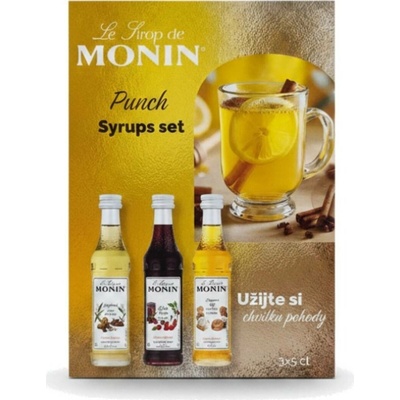 Monin set Punch 3 x 50 ml