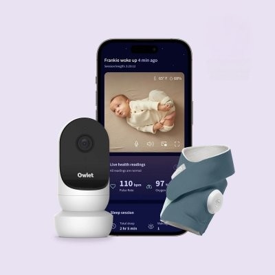 Owlet Dream Duo 3. generace Chytrá ponožka Kamera Dream Sight Bedtime Blue – Zboží Dáma